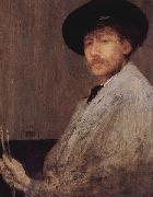 James Mcneill Whistler Arrangement in Gray oil painting artist